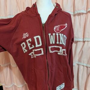 Red Wing Red Hoodie Jacket